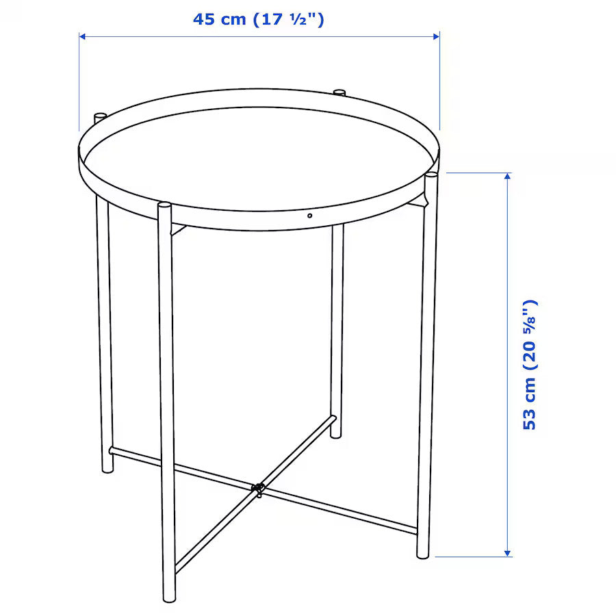 Stable Round Tray Table - SR-200