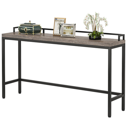 Console Table, 140 Cm Extra Long Sofa Table