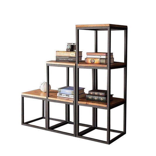 Display Unit  Black & Brown 3 Pieces