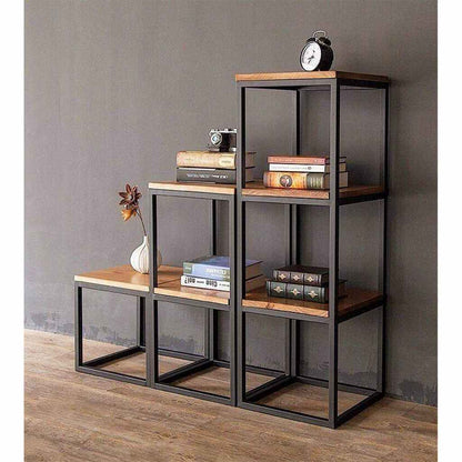 Display Unit  Black & Brown 3 Pieces