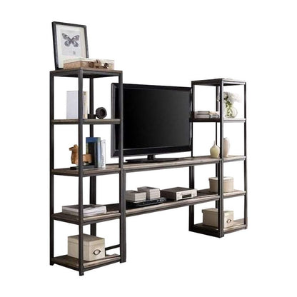 Display Unit Black & Brown 200X40/160 Cm