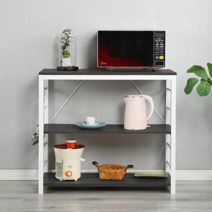 Kitchen Table White 90X40/80 Cm