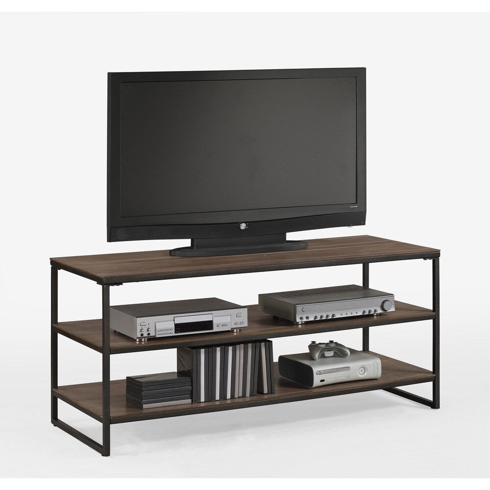 Tv Stand Black & Brown 196X50.5 /61 Cm