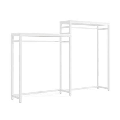 Stable Free Standing Closet Organizer, Heavy Duty Wardrobe Closet