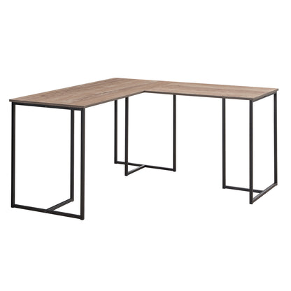 Natural Stable L-Shaped Office Desk