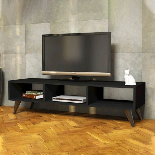 TV table - Black  120 x 30 cm - TV-500