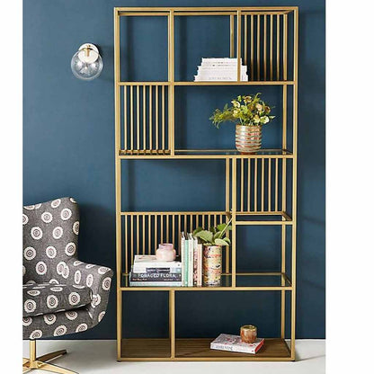 Display Unit Gold 100X30/200 Cm