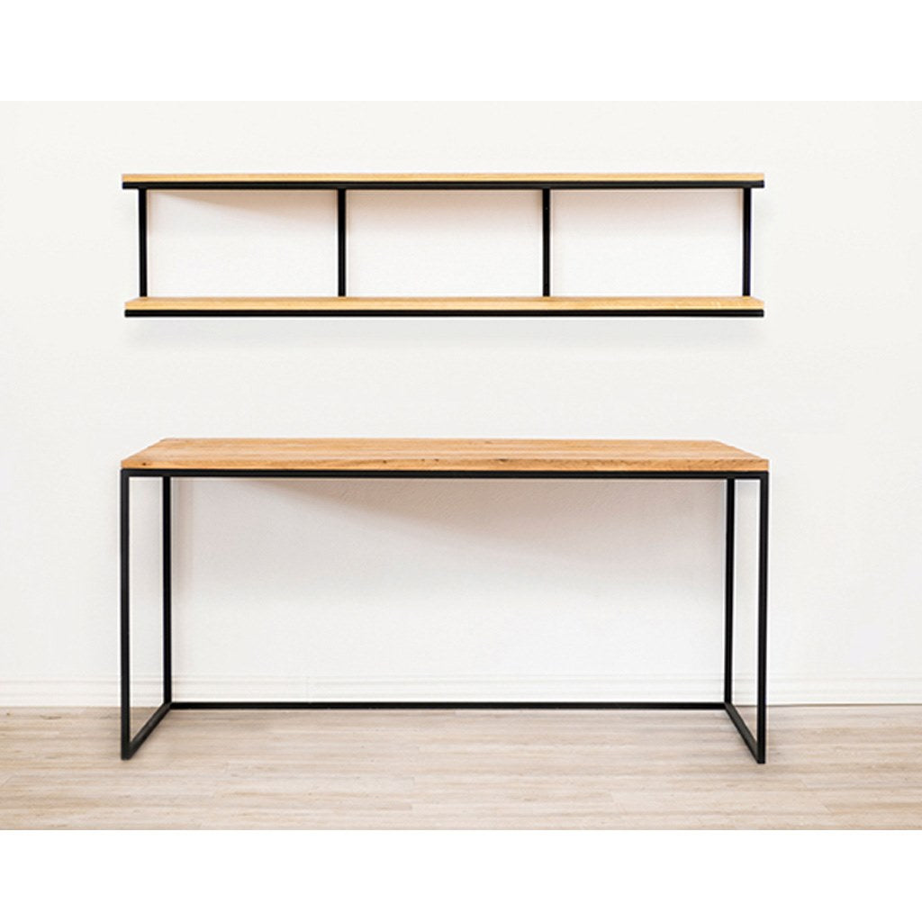 Desk Black & Beige 160X60/75 Cm