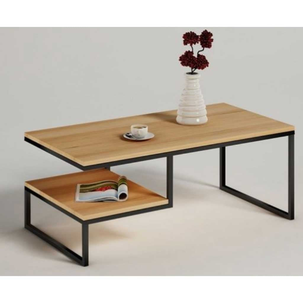 Center Table Black & Beige 120X40/40 Cm