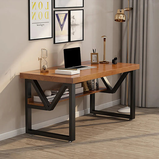 Home Double - Layer Computer Desk - Stable furniture