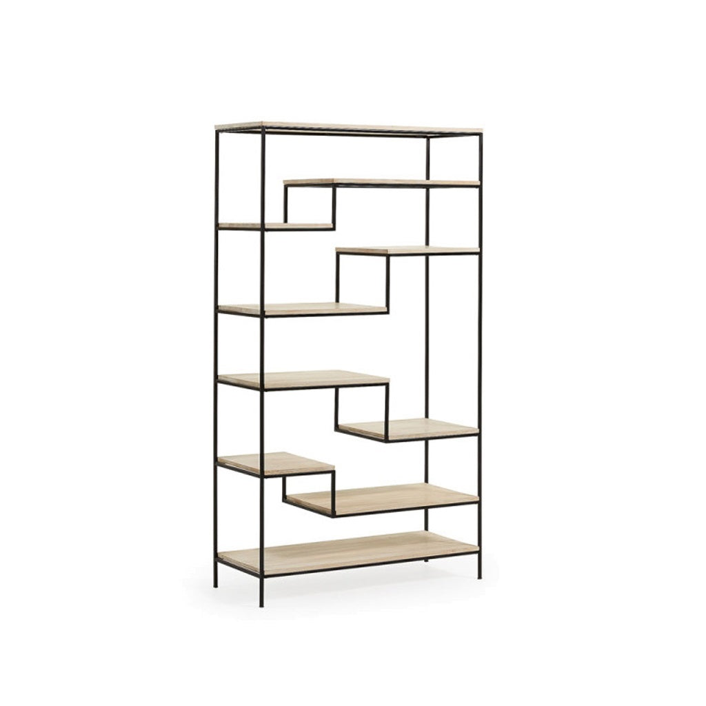 Display Unit Black & Beige 100X40/180 Cm