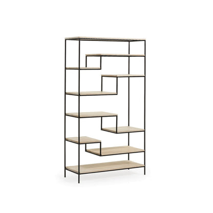 Display Unit Black & Beige 100X40/180 Cm