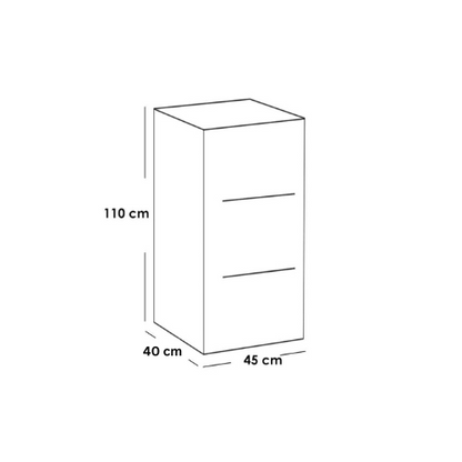 File Cabinet 45X50/110 Cm