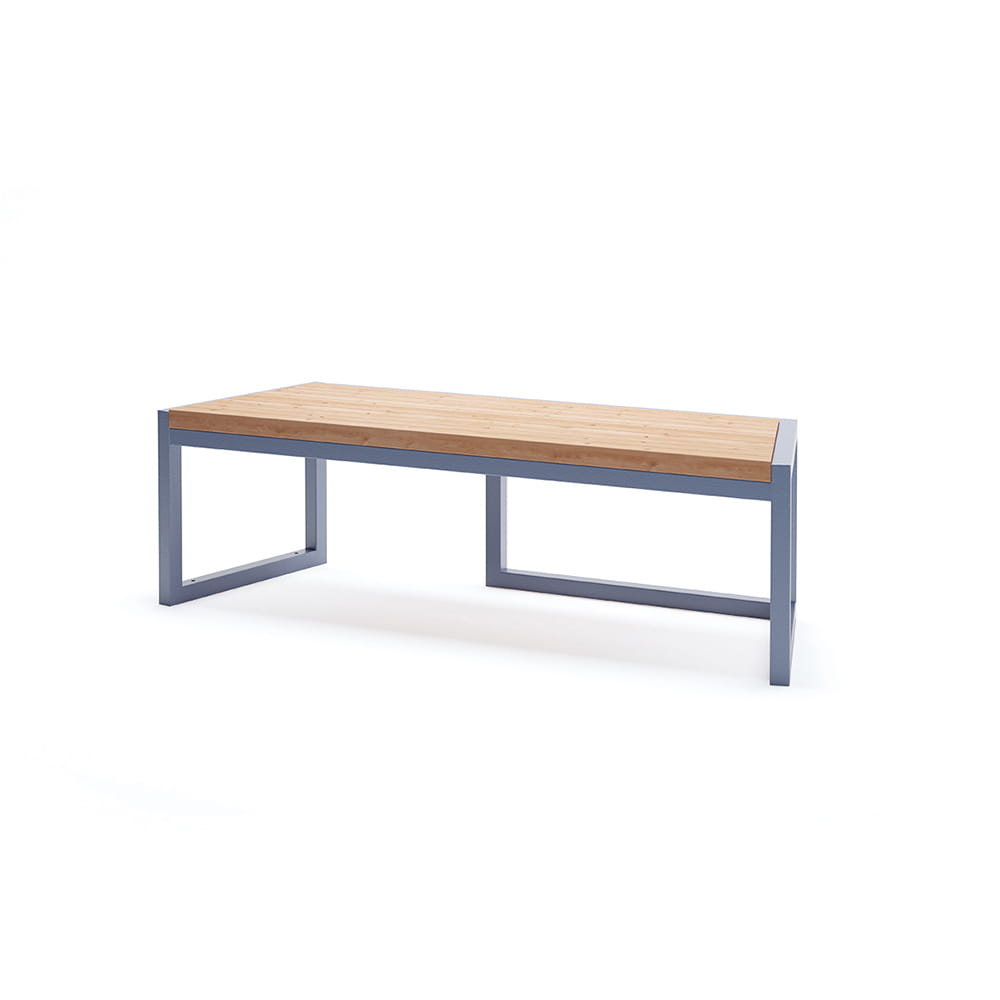 Tamara 3 Seater Public Backless Bench - Stable furniture